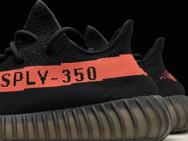 Black Boost 350 Yeezy Core Adidas Red V2 BY9612 0725